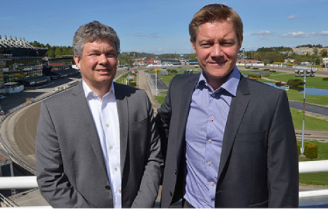 Magnus Lunner, säkerhetschef ATG, och Hasse Skarplöth, VD ATG, stoppar nu möjligheten att använda spelrobotar.