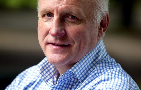 Nu drar han sig tillbaka. Arne Hegerfors tar adjö av TV-tittarna på måndag kväll. Foto: Peter Lydén, Scanpix