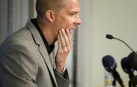 32 år gammal funderar nu Christian Olsson på en ny karriär. Foto: Björn Larsson Rosvall, Scanpix
