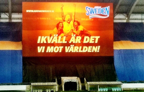 Sport & Evenemang AB etablerar sig allt mera och senaste satsningen var på Europas största TV-skärm (stor som en 25-metersbassäng) i samband med Sveriges tre matcher i EM. 17 000 personer tittade på.