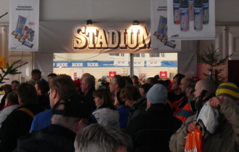 Stadium har varje år byggt en sportbutik i Vasaloppets mässtält och varit en samarbetspartner sedan 2001.