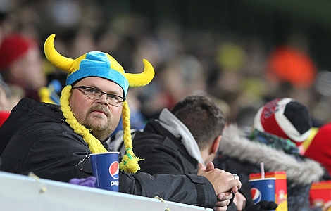 Vi längtar efter bra evenemang och det gäller både sport som annat. Men vi är inte riktigt så många som krävs för att fylla två nya arenor i Stockholm. Foto: Andreas Hillergren, Scanpix