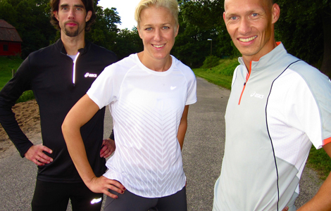 TV-programmet "Sverige springer" återkommer och har sina programledare i Anders Szalkai, Kajsa Bergqvist och Andreas Odén. Foto: TV4