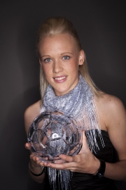 Linnea Liljegärd, Göteborg Årets Anfallare. Foto: Scanpix Linnea Liljegärd, Göteborg Årets Anfallare. Foto: Scanpix